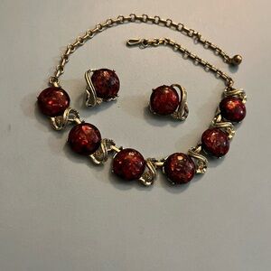 Confetti Necklace and Earring Set.